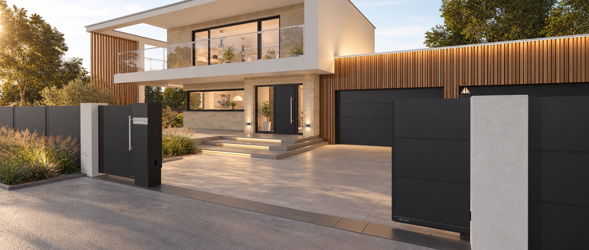 Coordinated contemporary home